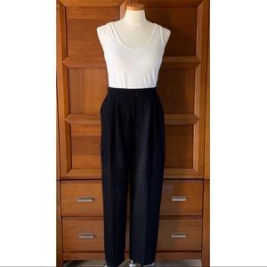 St. John Collection Black Knit Pants